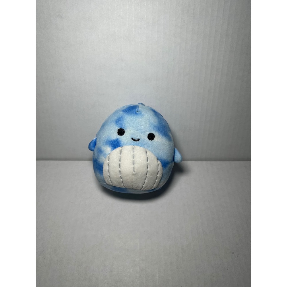 Squishmallows 5 Inch Blue Tie Dye Whale Plush Stuffed‎ Animal Kellytoy Kristy